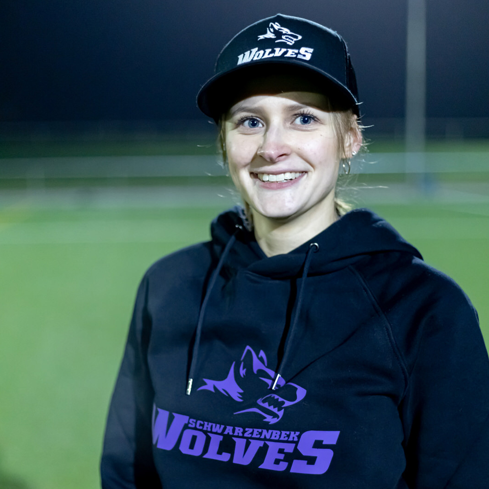 Cap Schwarzenbek Wolves - Mesh (schwarz) – Bild 3