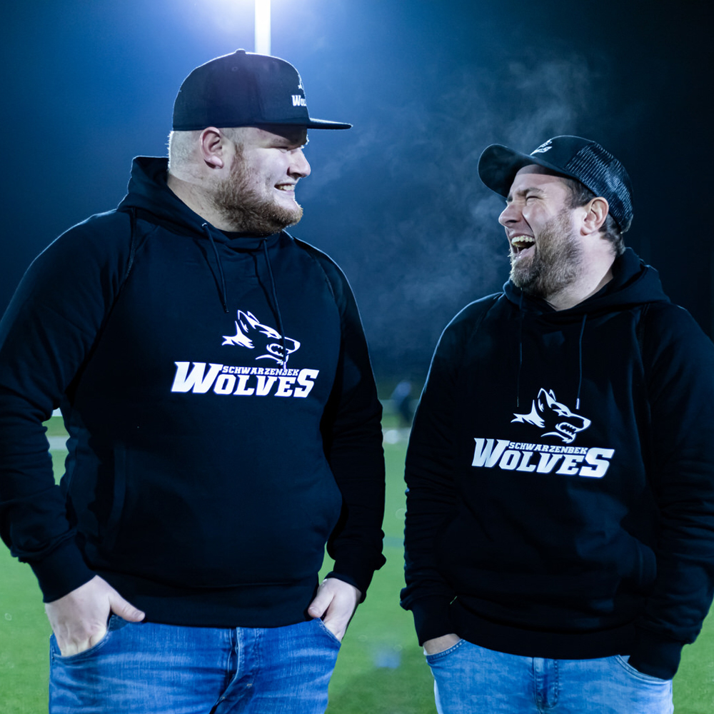 Cap Schwarzenbek Wolves - Mesh (schwarz) – Bild 2