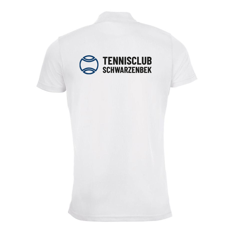 Poloshirt TC Schwarzenbek (weiß) – Bild 2